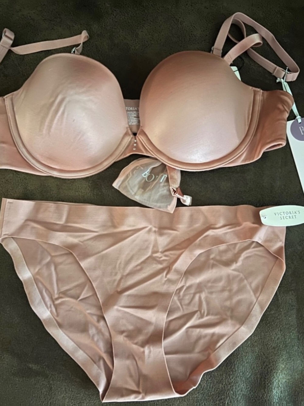 Victorias Secret BioFit Multi-Way Bra size 34B & Panty size S
